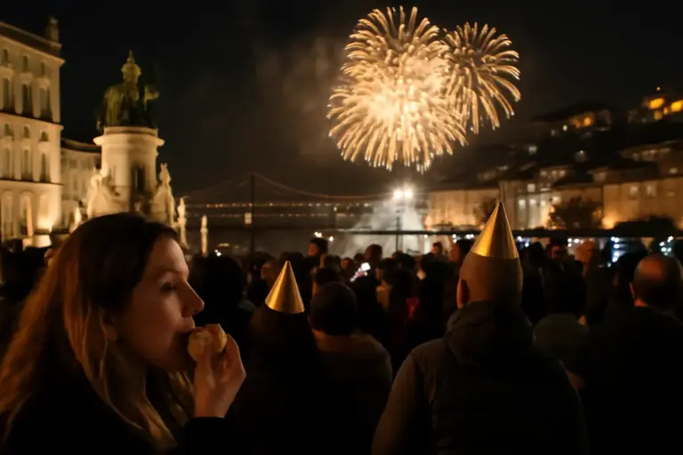 Perché il Capodanno a Lisbona è diverso dalle altre città? I rituali e lo spettacolo che pochi turisti conoscono