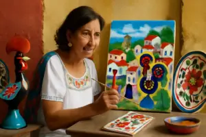 A cosa si ispira la pittura naïf portoghese? Colori e simboli che raccontano le radici popolari